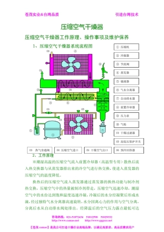 压缩空气干燥器