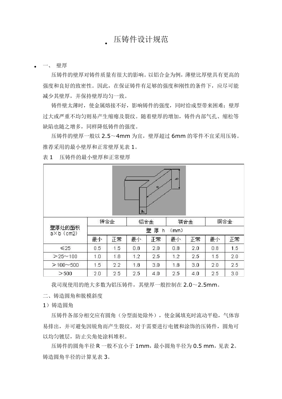 压铸件设计规范_第1页
