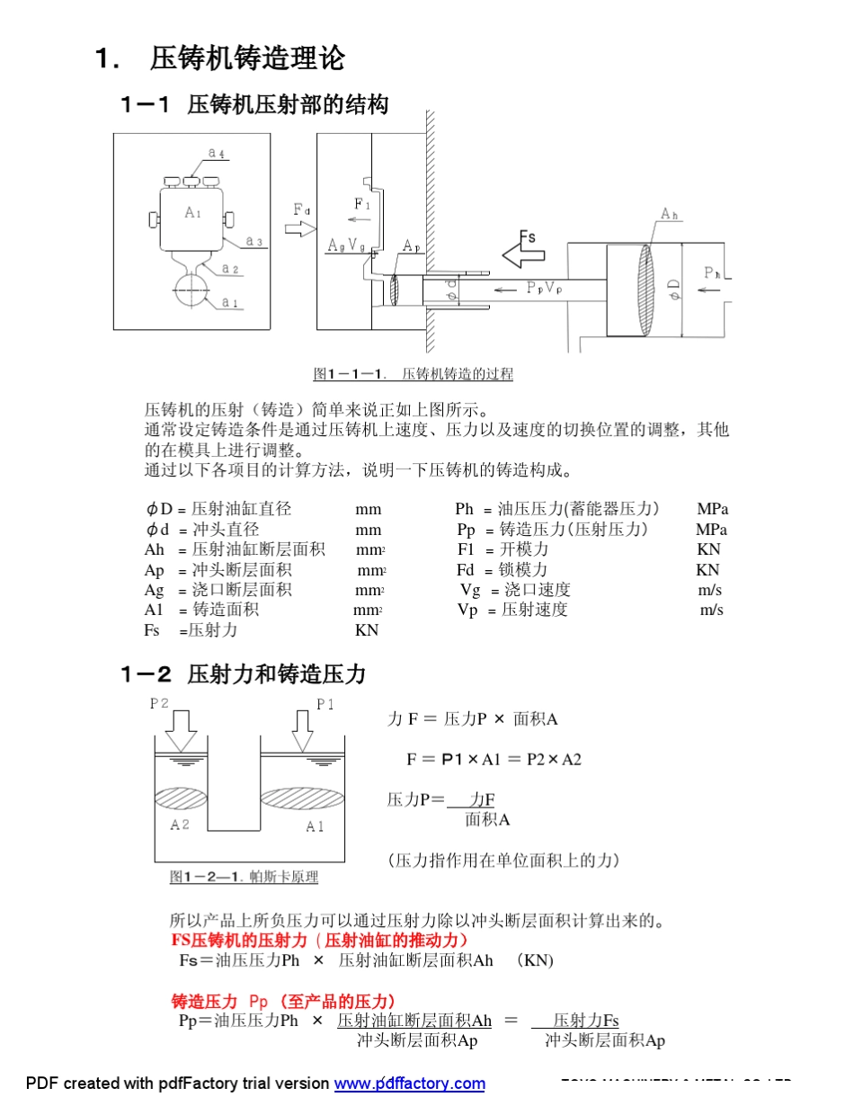 压铸机铸造技术(TOYO压铸机BDV4T技术资料)_第3页