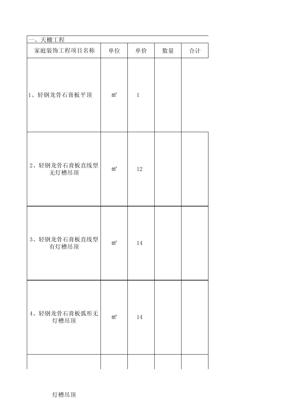 原始BOM表参照_第1页