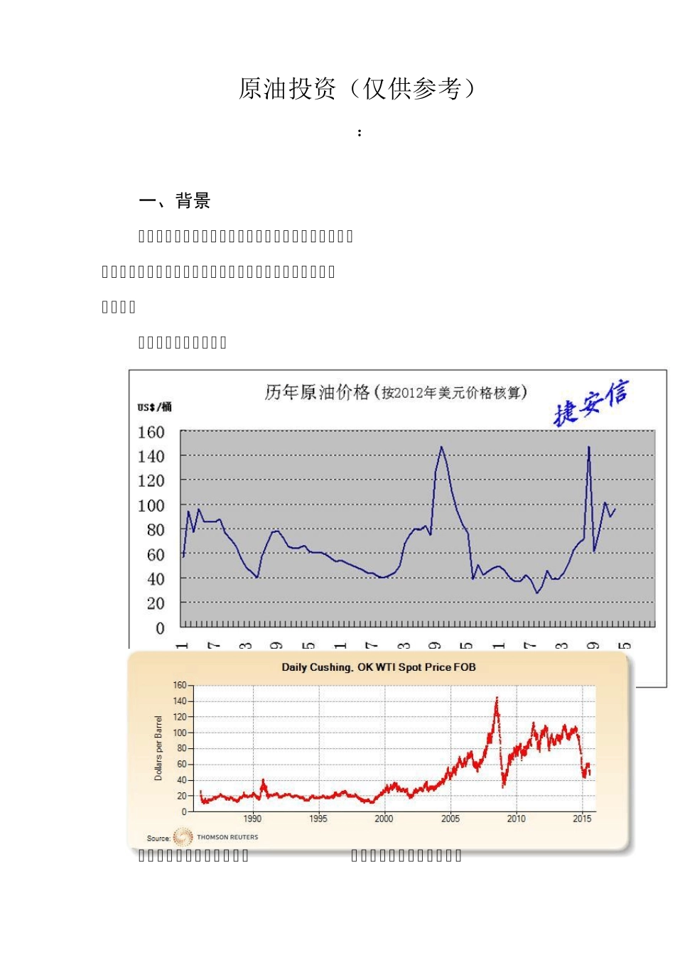 原油个人投资计划_第1页