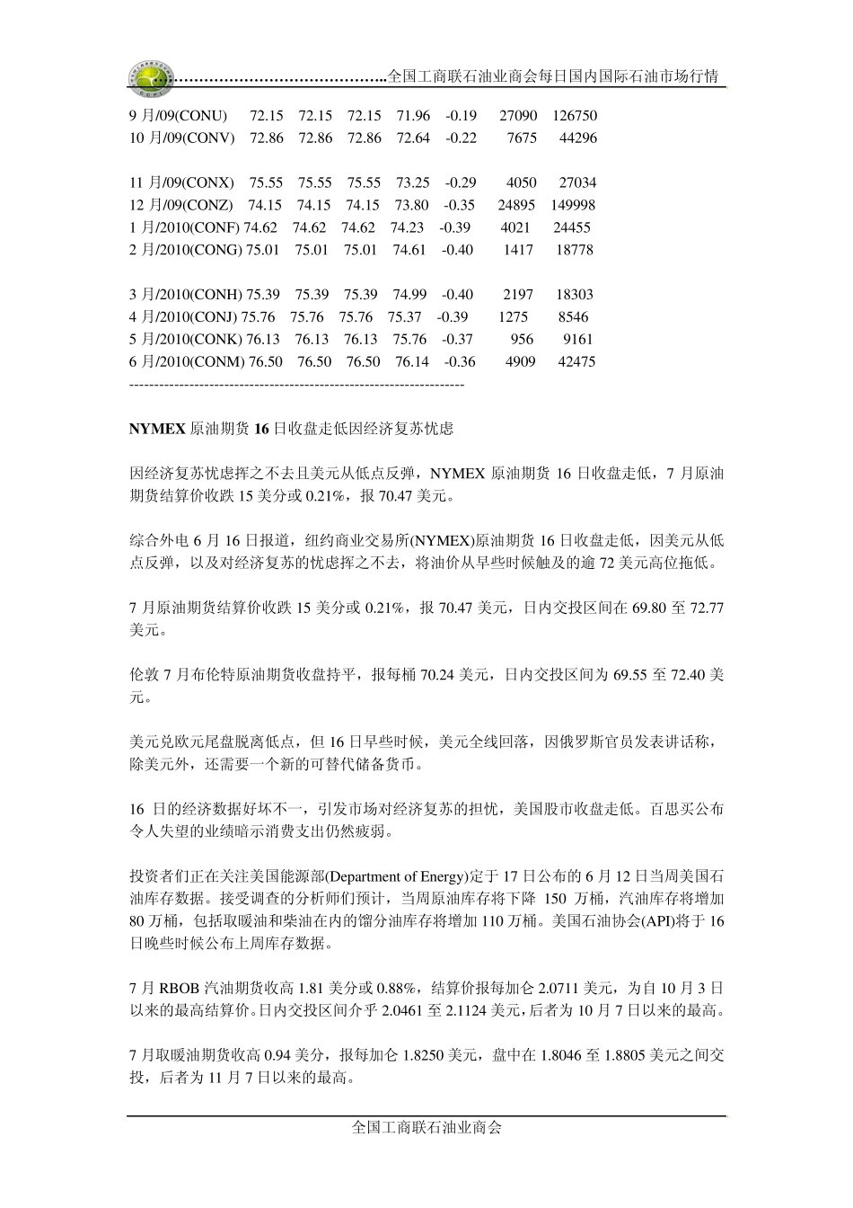 原油价格行情及分析_第3页