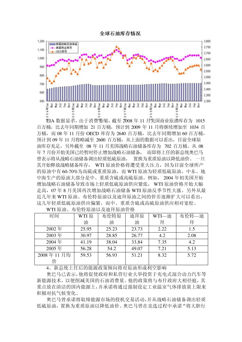 原油市场基本面分析_第3页