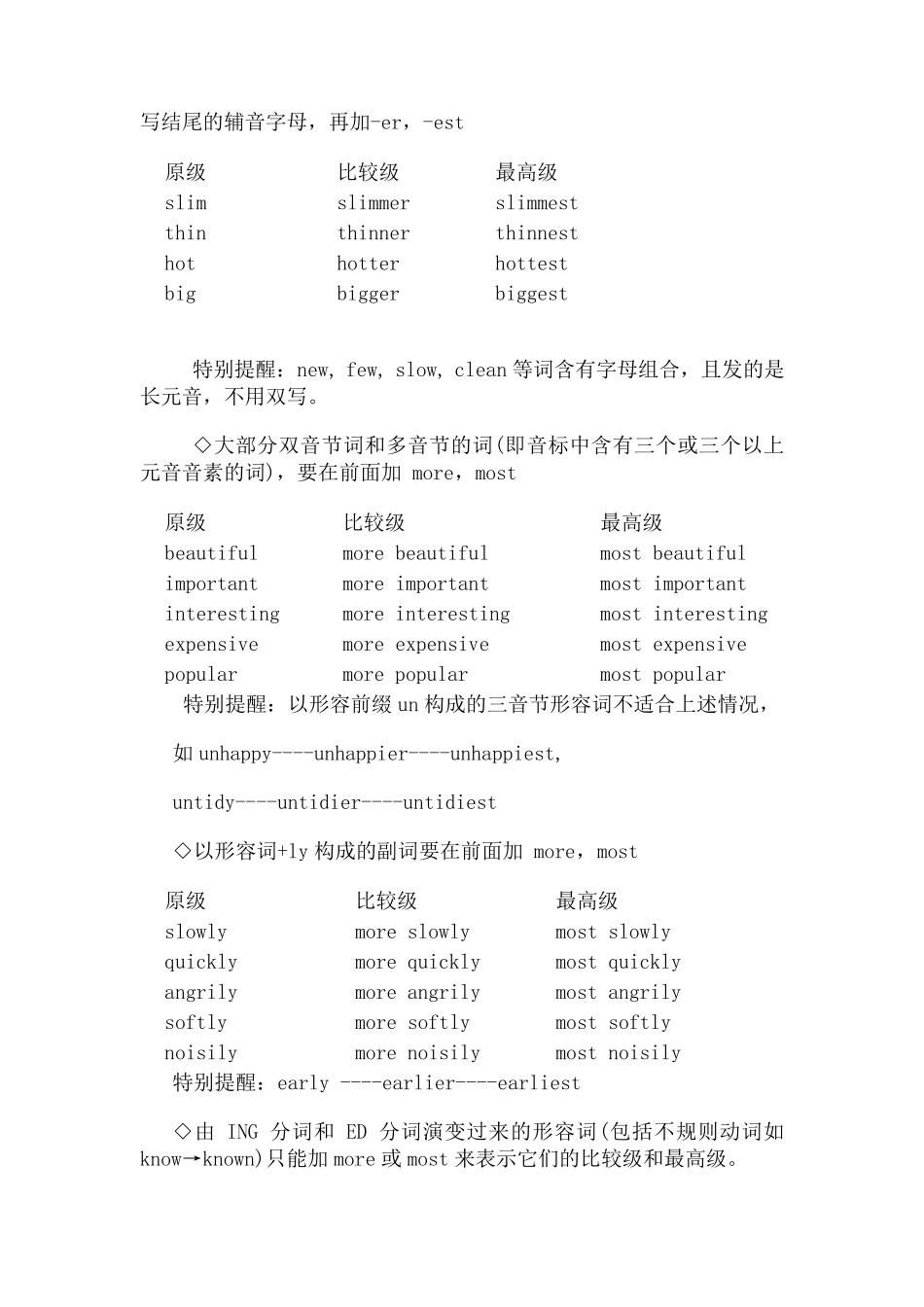原级比较级最高级_第2页