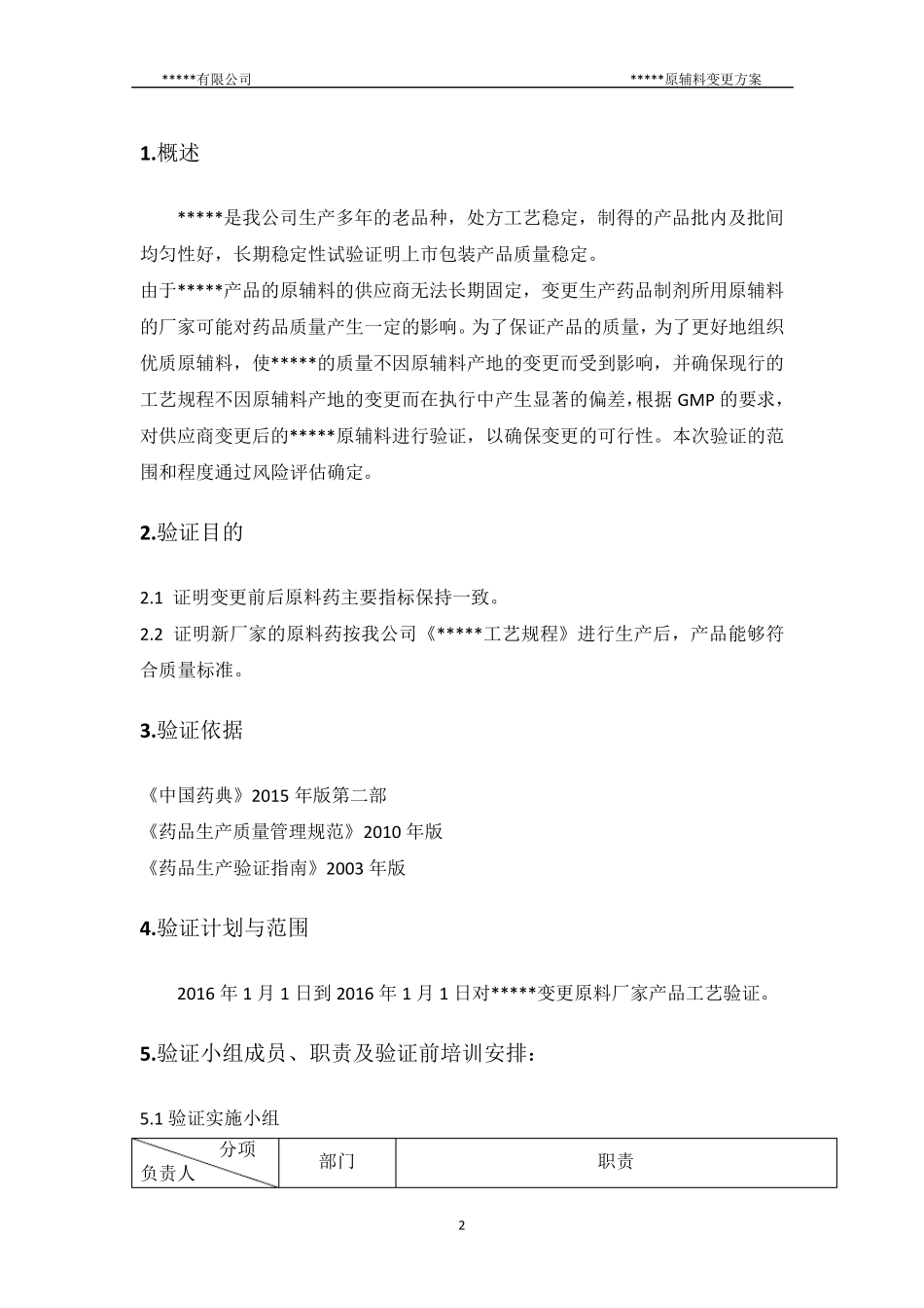 原辅料变更验证方案_第2页