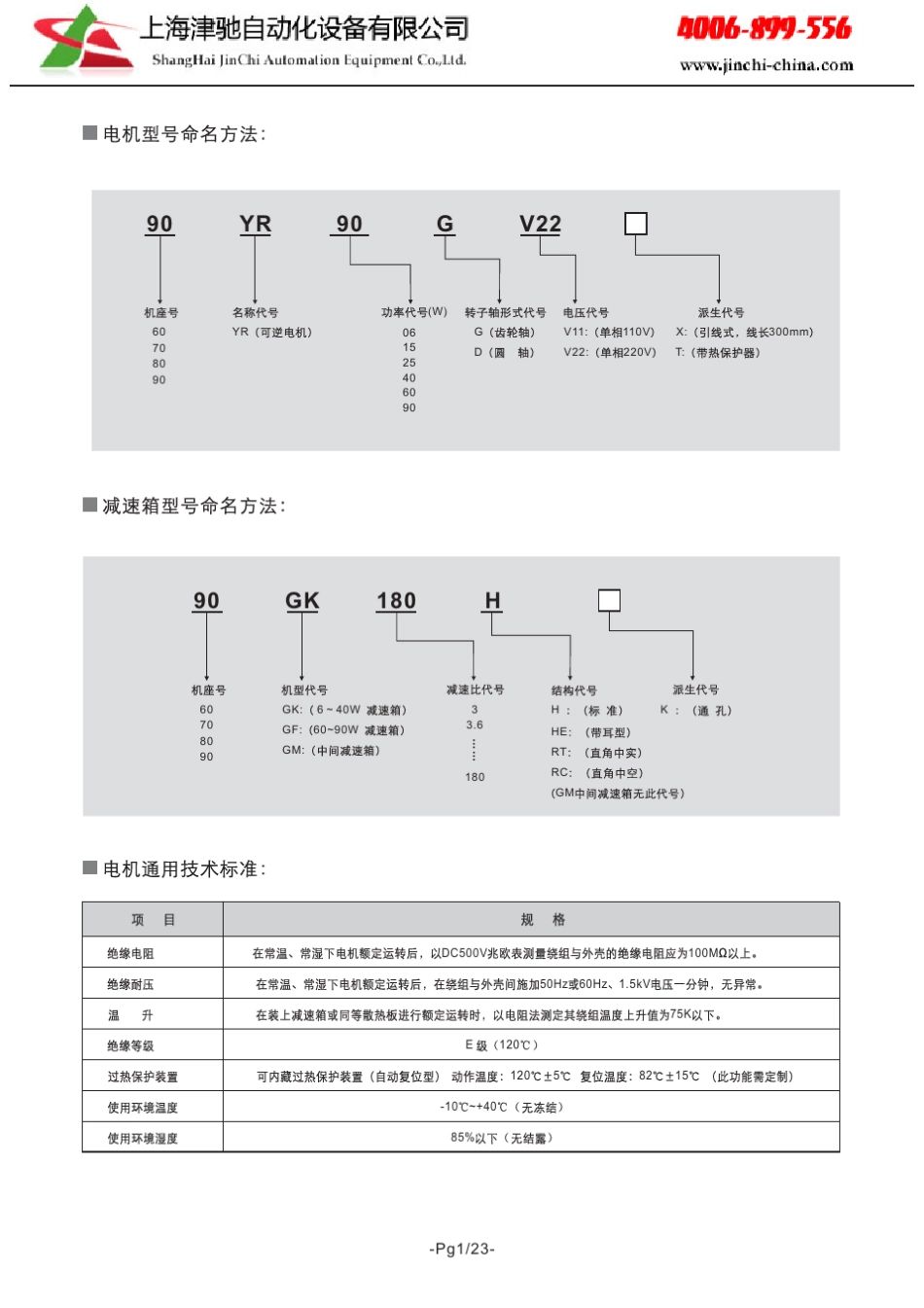 厦门精研,JSCC可逆电机选型手册电子样本_第1页
