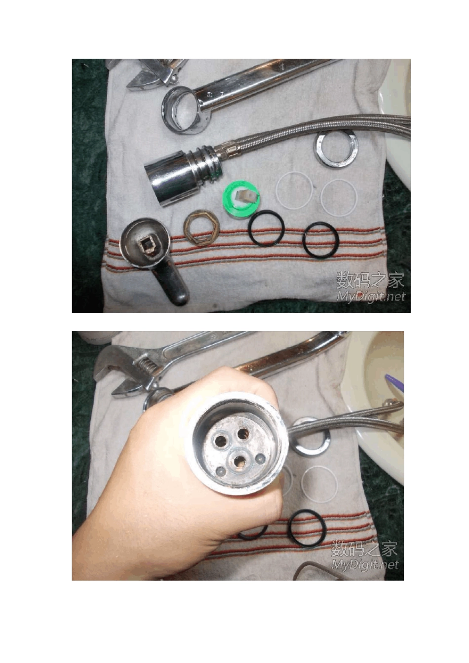 厨房旋转水龙头拆换密封_第2页