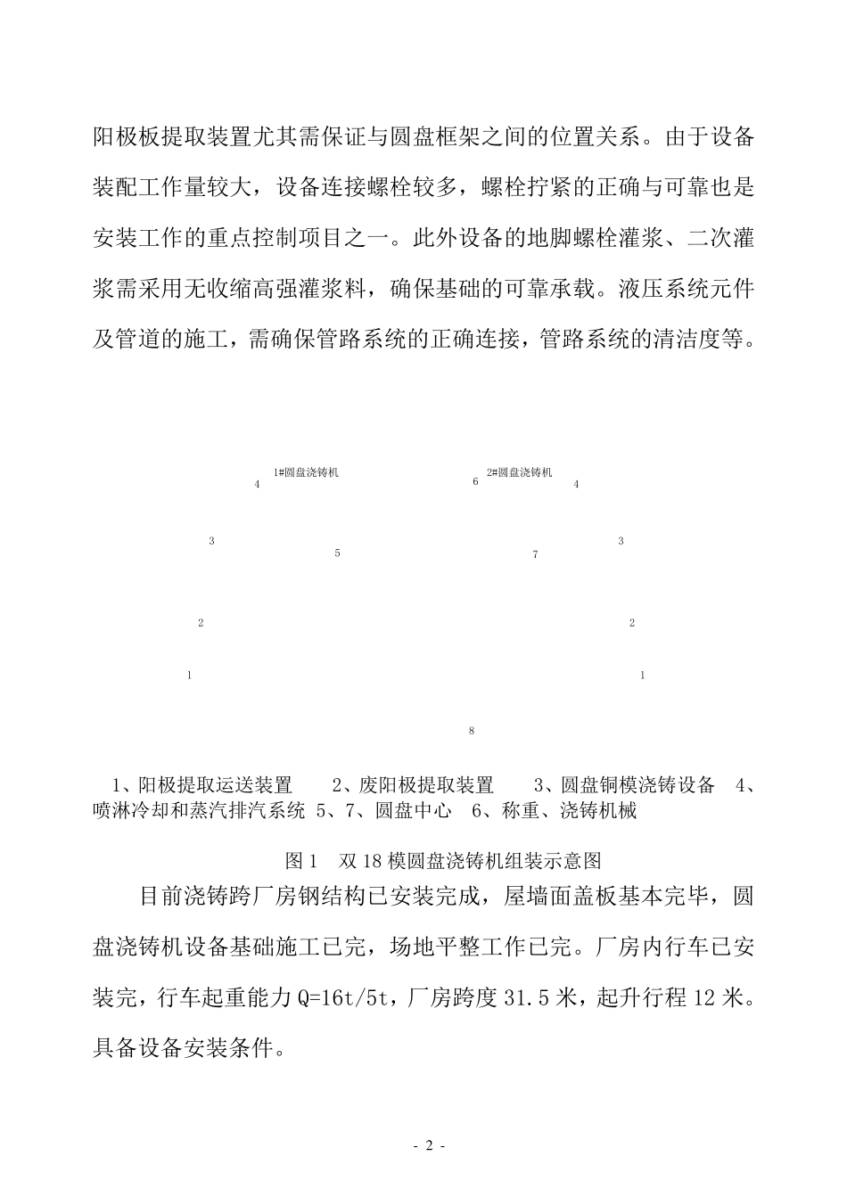双18模圆盘浇铸机安装方案_第2页