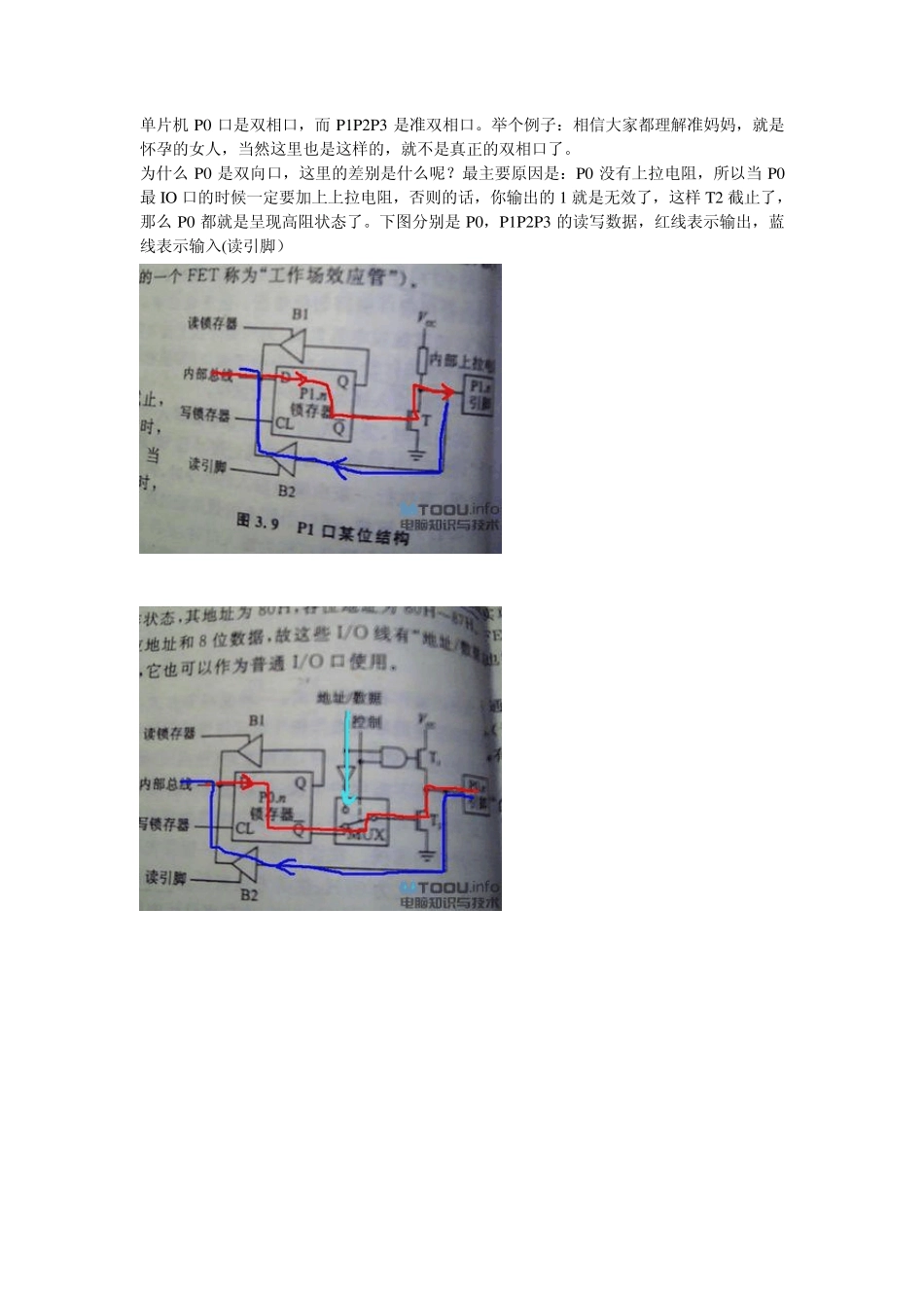 双向IO口与准双向IO口的区别_第1页