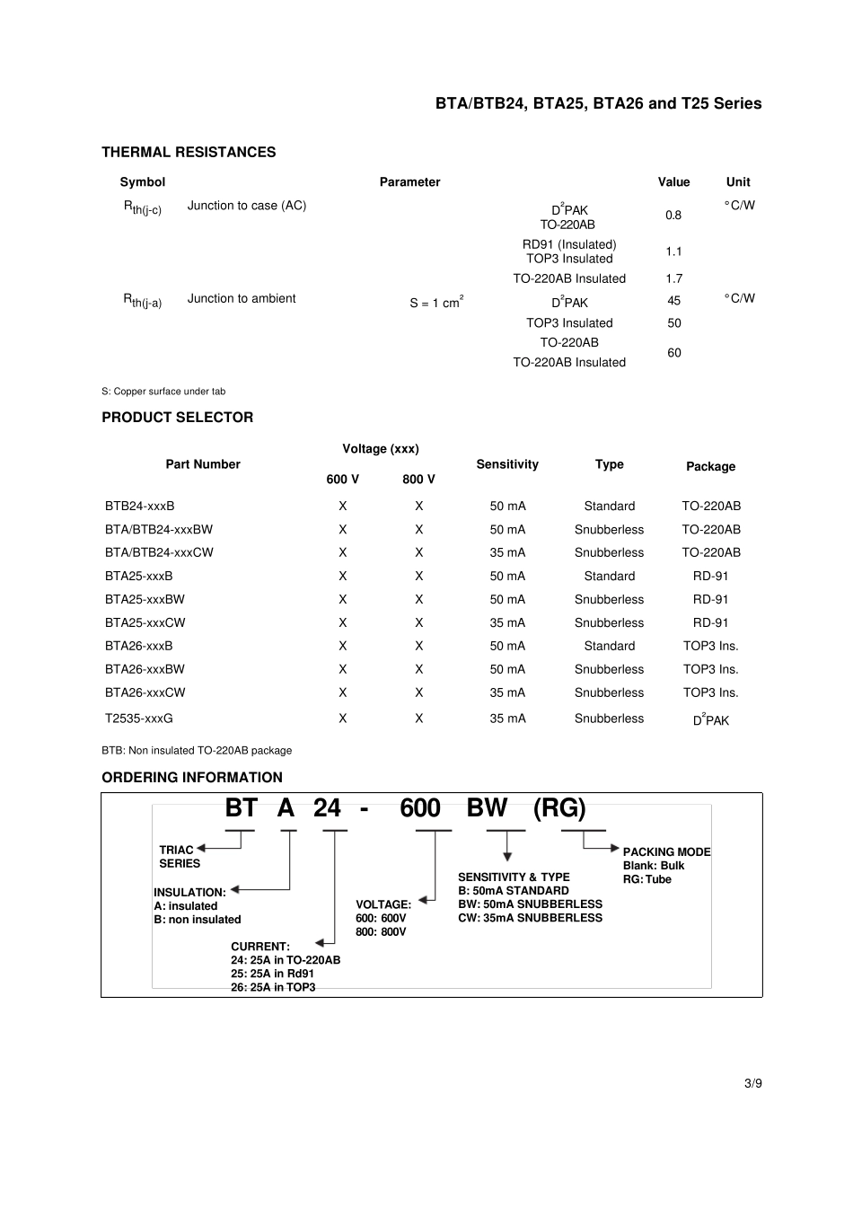 双向可控硅BAT25_第3页