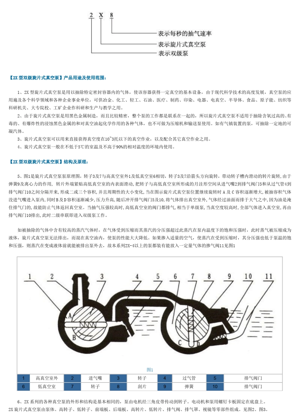 双极旋片式真空泵_第2页
