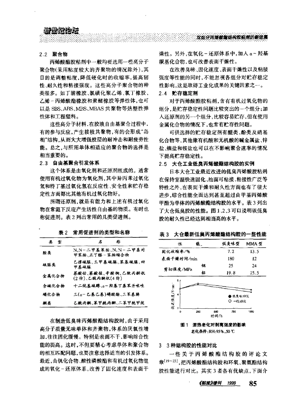 双组分丙烯酸酯结构胶粘剂的新进展_第3页