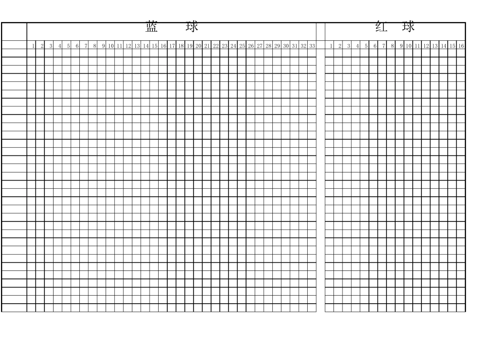 双色球走势图表格_第1页