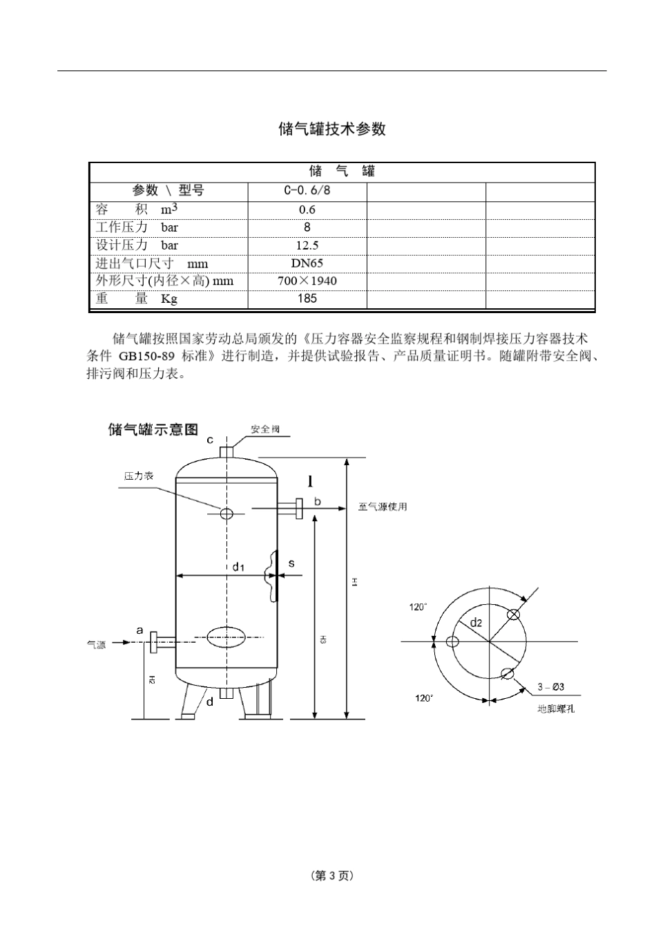 双螺杆空压机配置方案_第3页