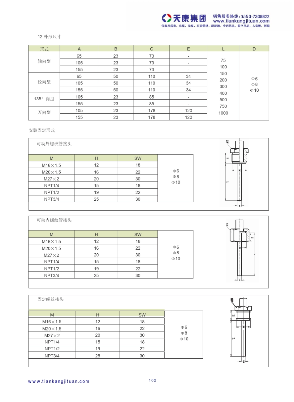双金属温度计选型资料_第2页