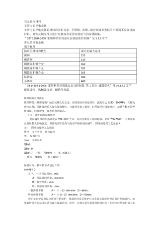 双金属片材料