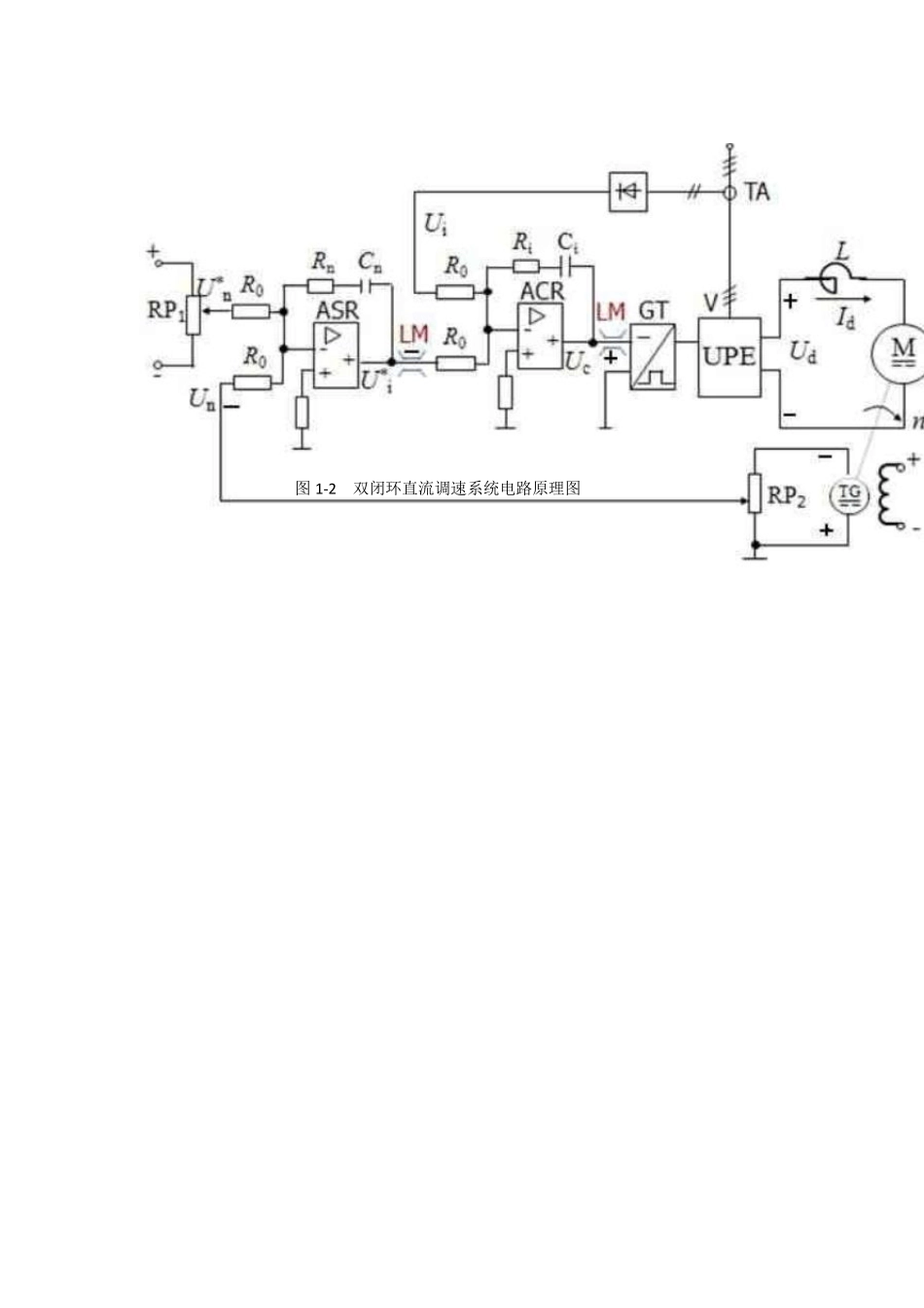 双闭环调速系统课程设计_第3页