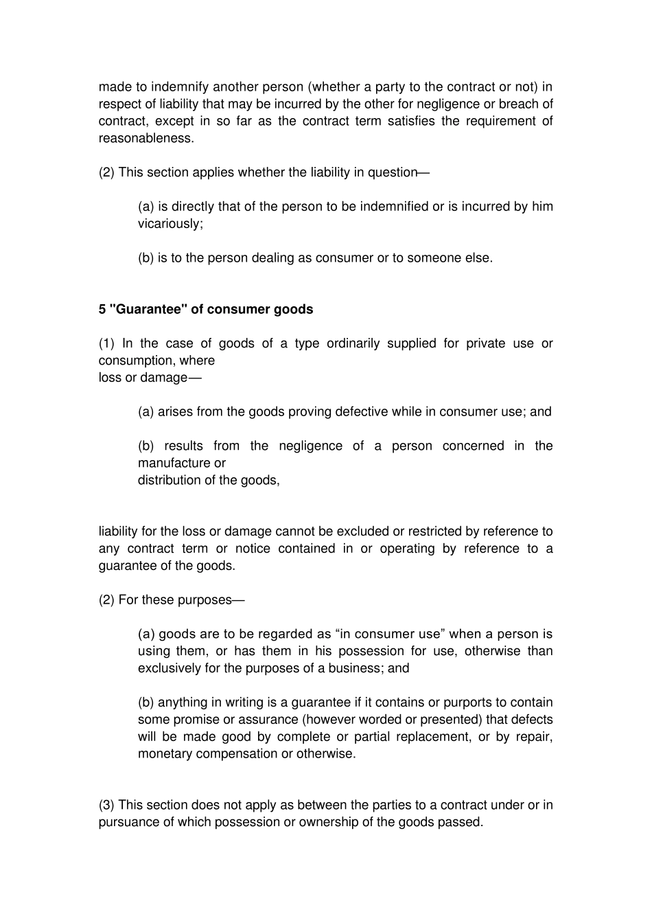 反不公平契约条款法UnfairContractTermsAct1977_第3页