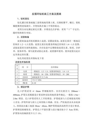 反循环钻机施工方案1