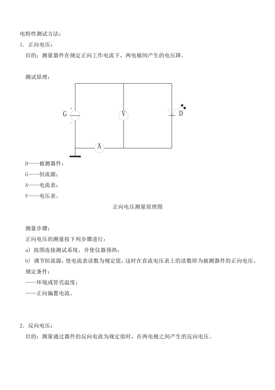 发光二极管的测试方法_第1页