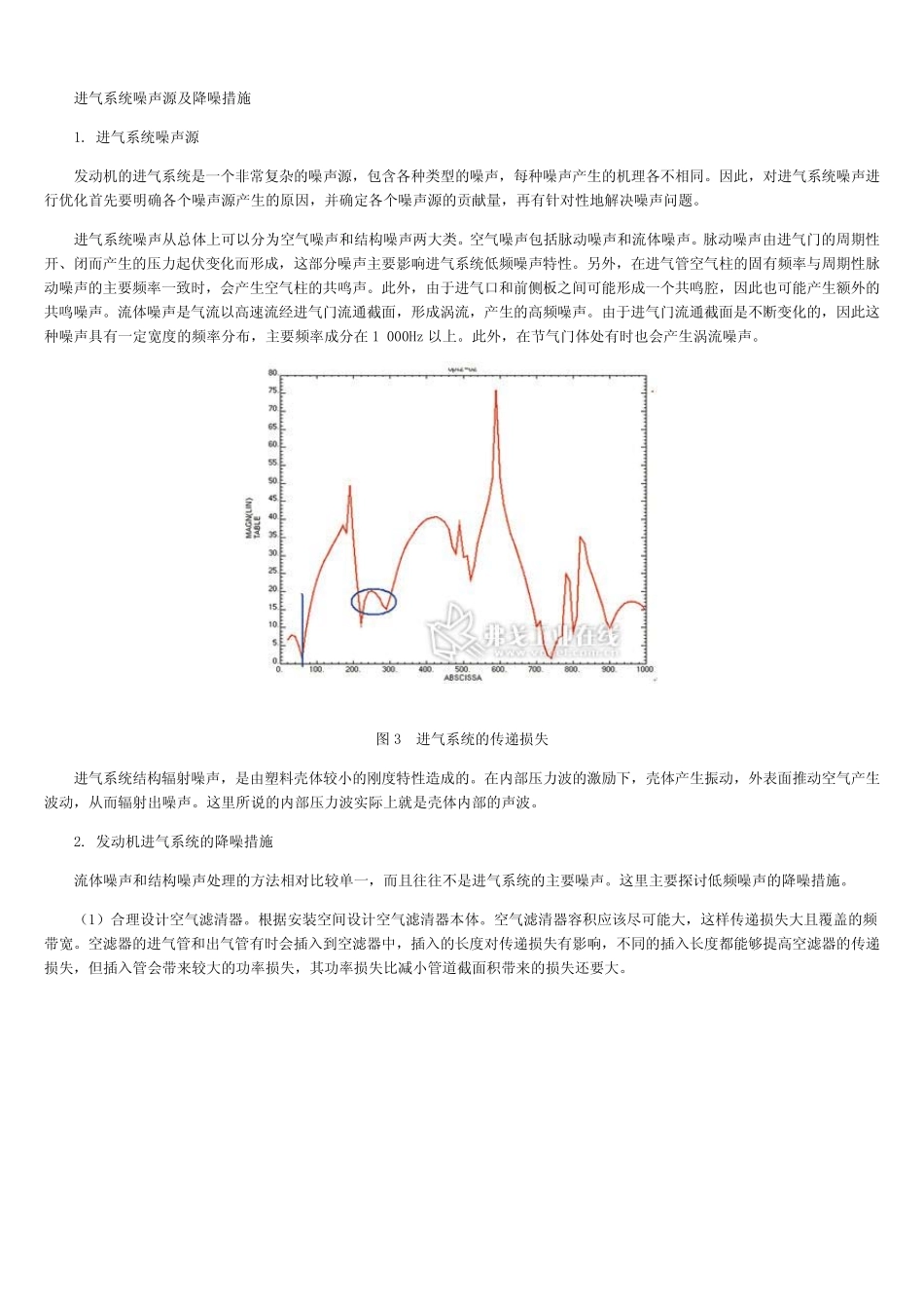 发动机进气系统噪声的优化_第2页