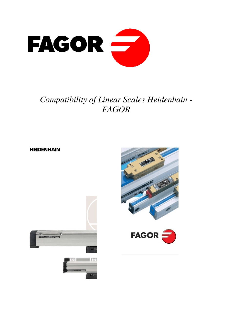 发格(FAGOR)与海德汉(HEIDENHAIN)光栅尺互换表_第1页