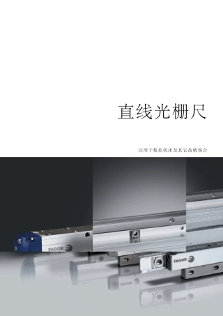 发格直线光栅尺选型样本