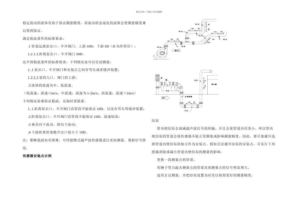 GLCG矿用隔爆兼本质安全型超声波流量传感器说明书_第3页