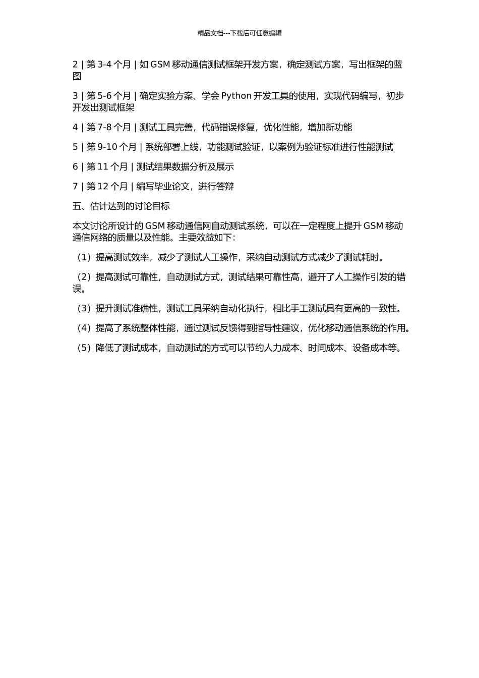 GSM移动通信网自动测试系统的开发的开题报告_第2页