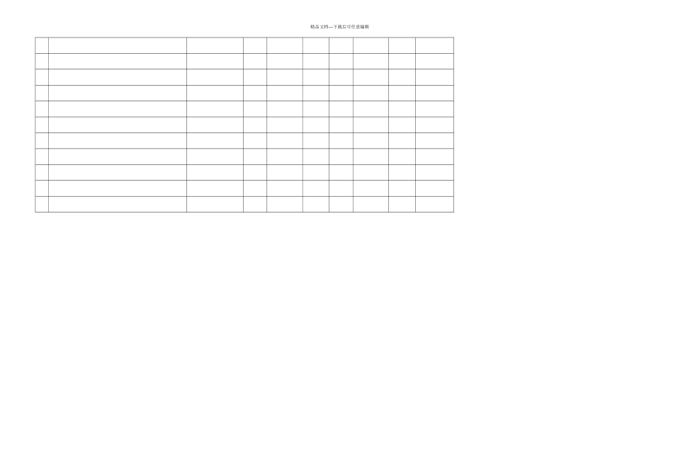 ISO质量体系表格汇总通用_第3页