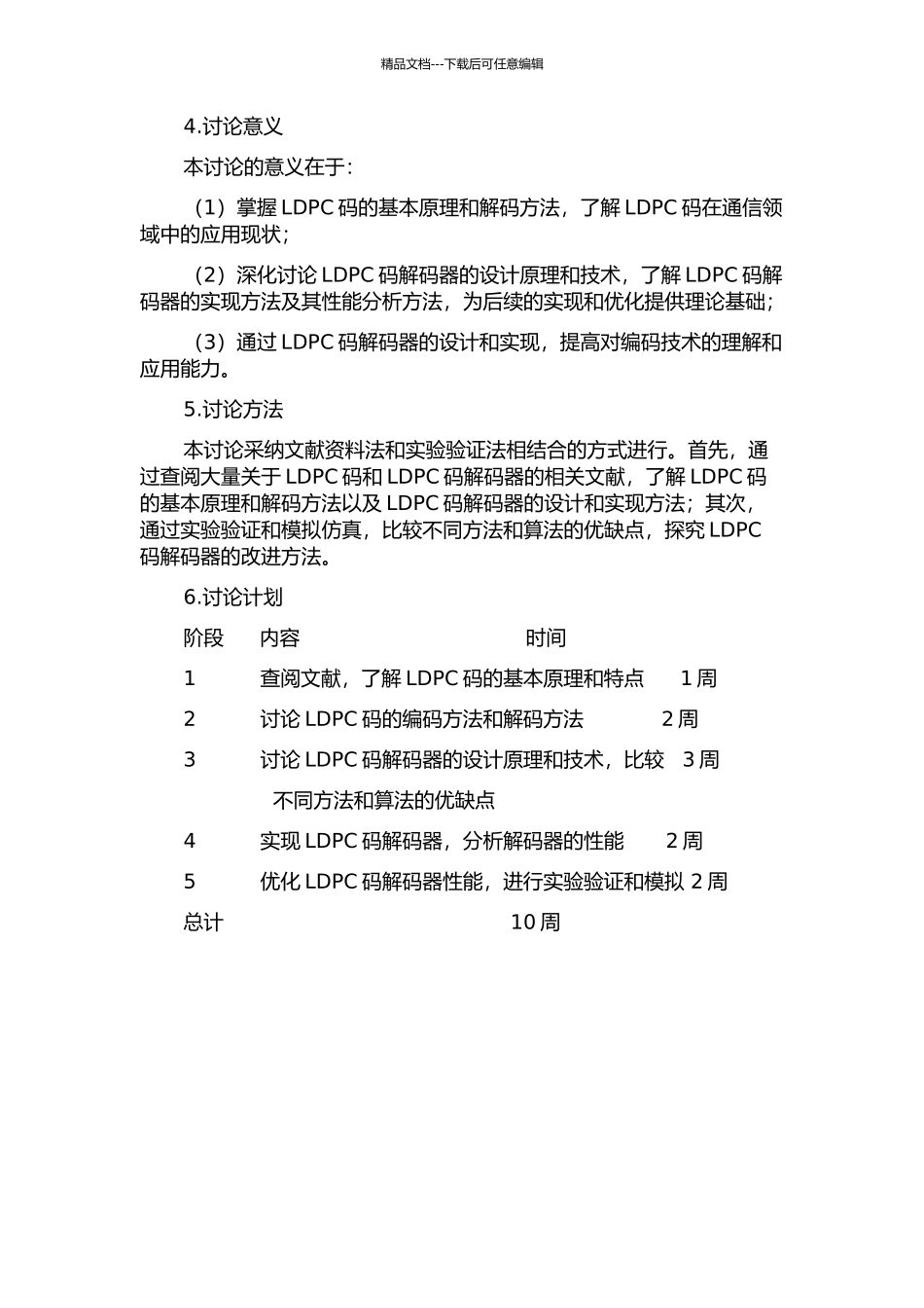 LDPC码解码器设计研究的开题报告_第2页