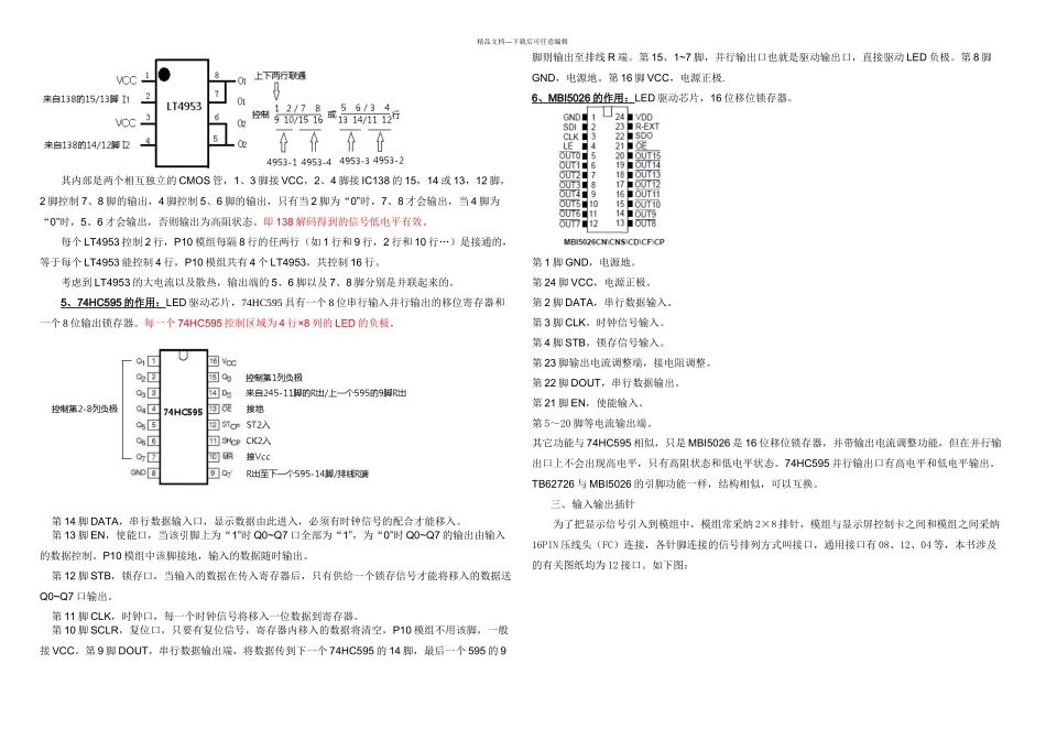 LED显示屏模组维修手册资料_第3页