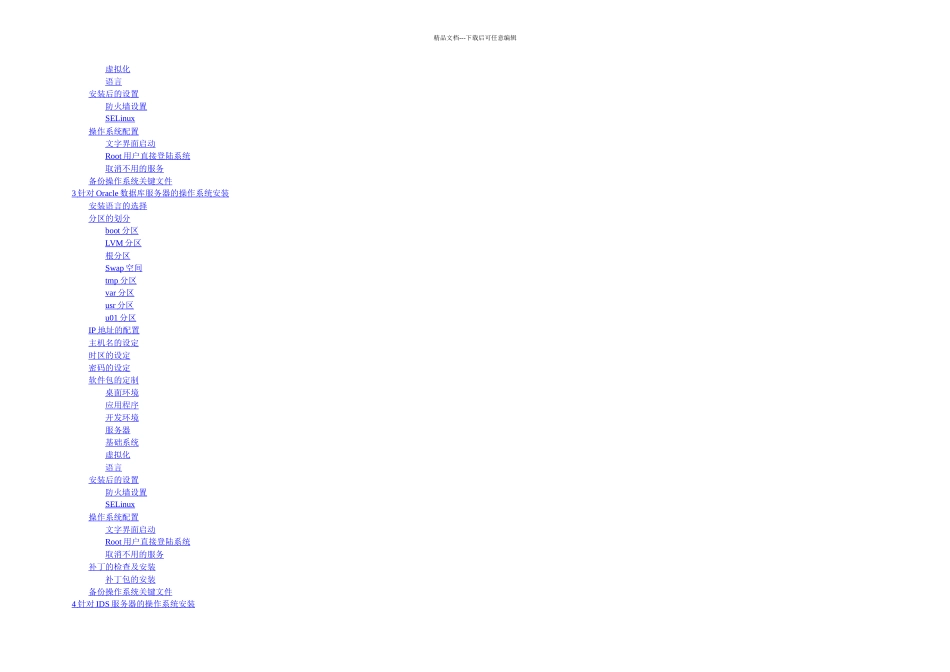 Linux安装部署规范_第3页