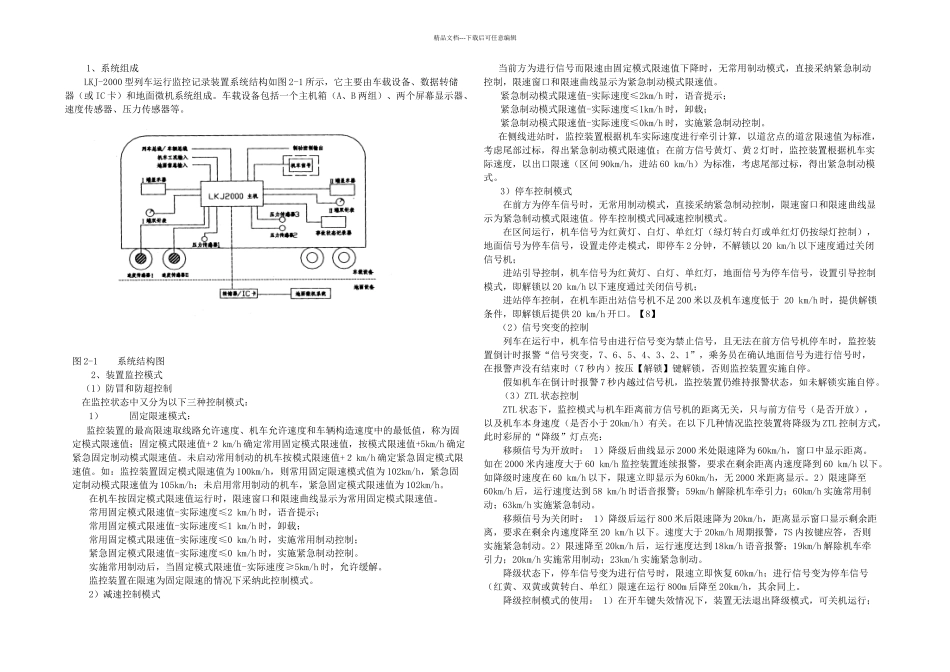 LJK—型列车运行监控装置_第1页