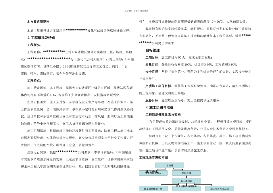 LPG储罐区整体防腐工程方案_第2页