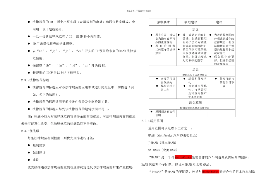 MatlabSimulinkStateflow控制算法建模规范中文_第3页