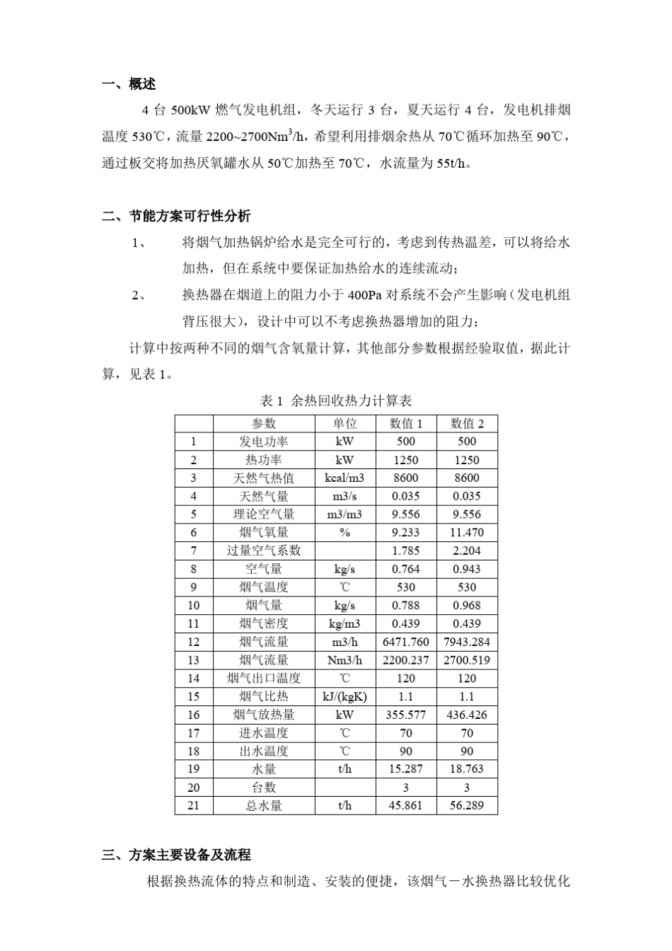 发电机余热回收方案20150114_第2页