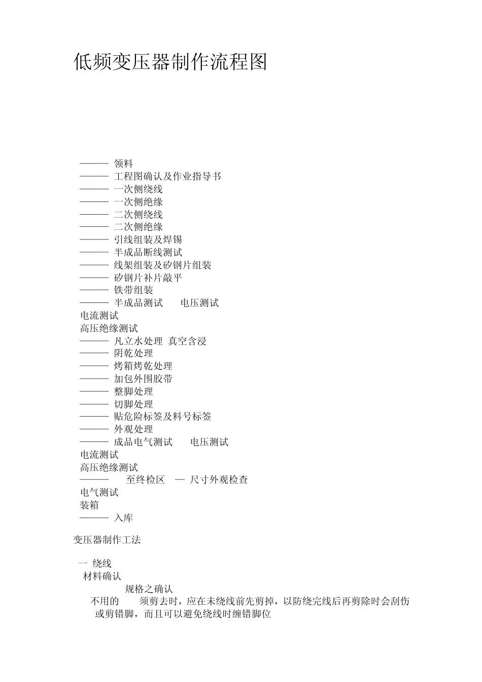 变压器制作流程_第1页
