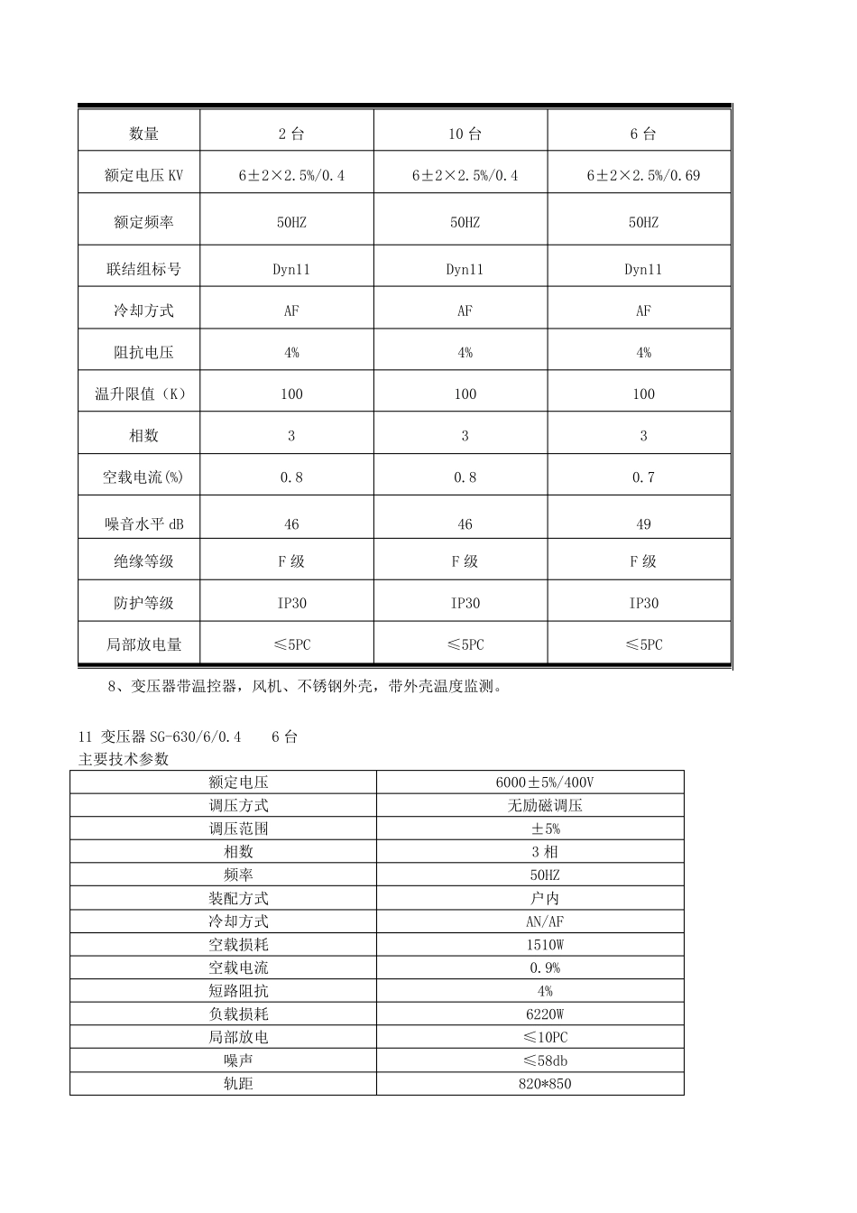 变压器技术规范要求_第3页