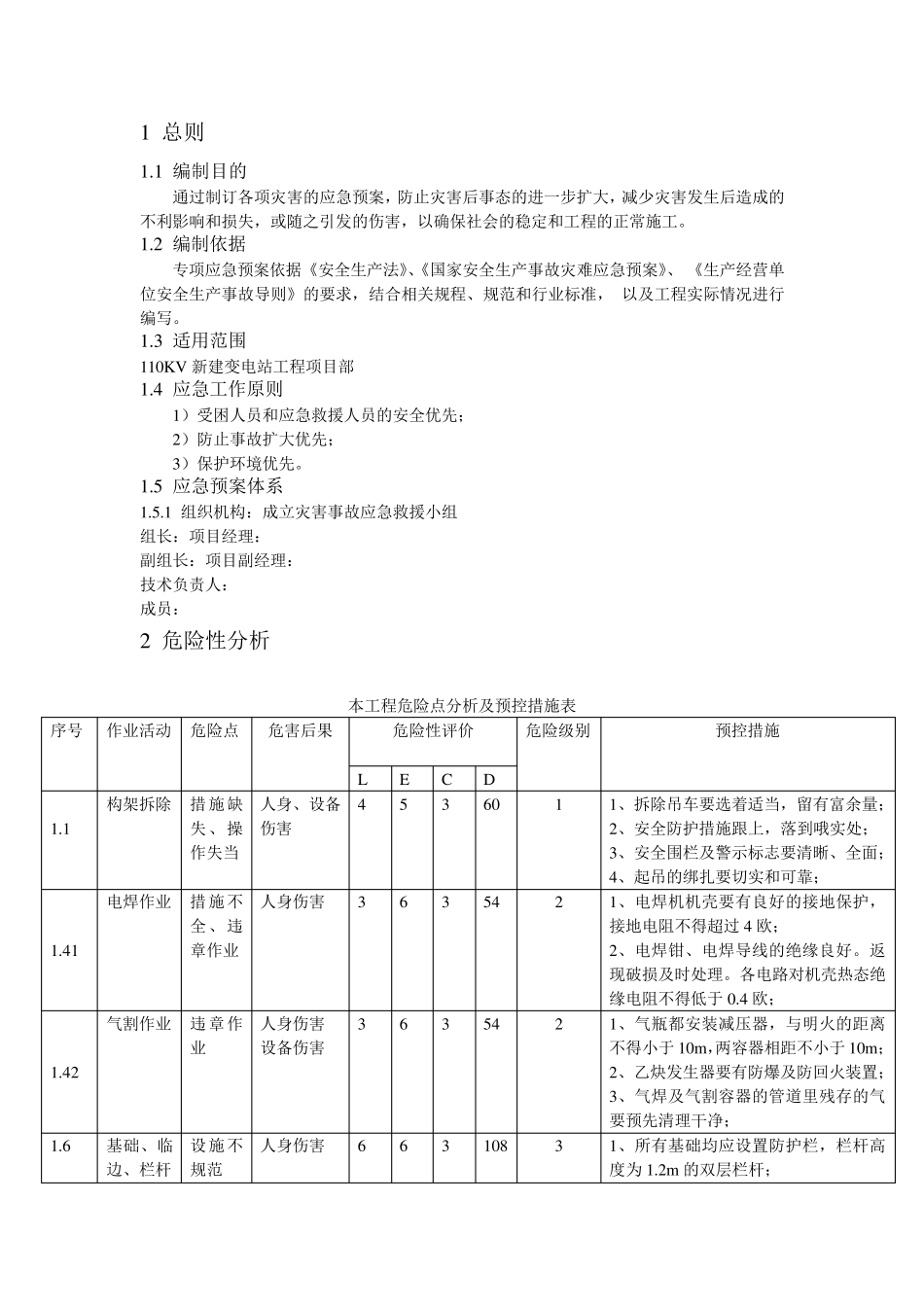 变电站施工应急预案_第2页