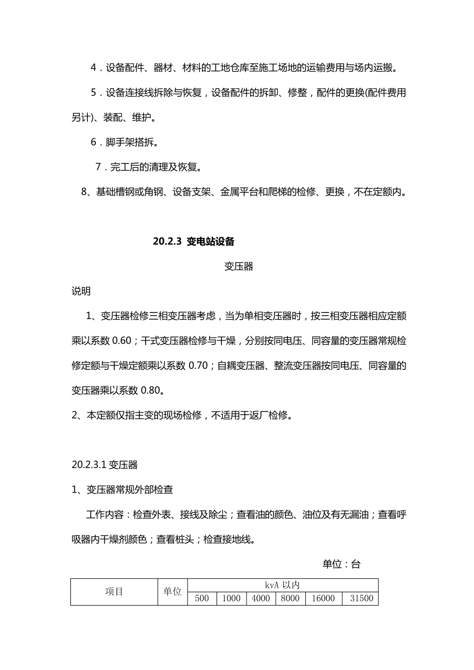 变电站设备检修定额(2013)_第2页