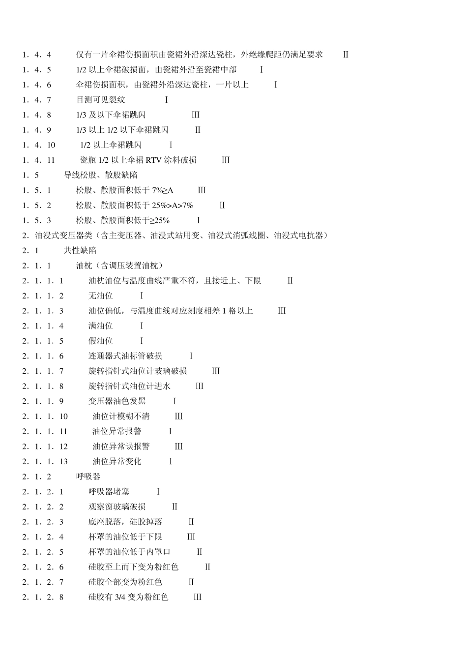 变电站设备缺陷分类_第2页