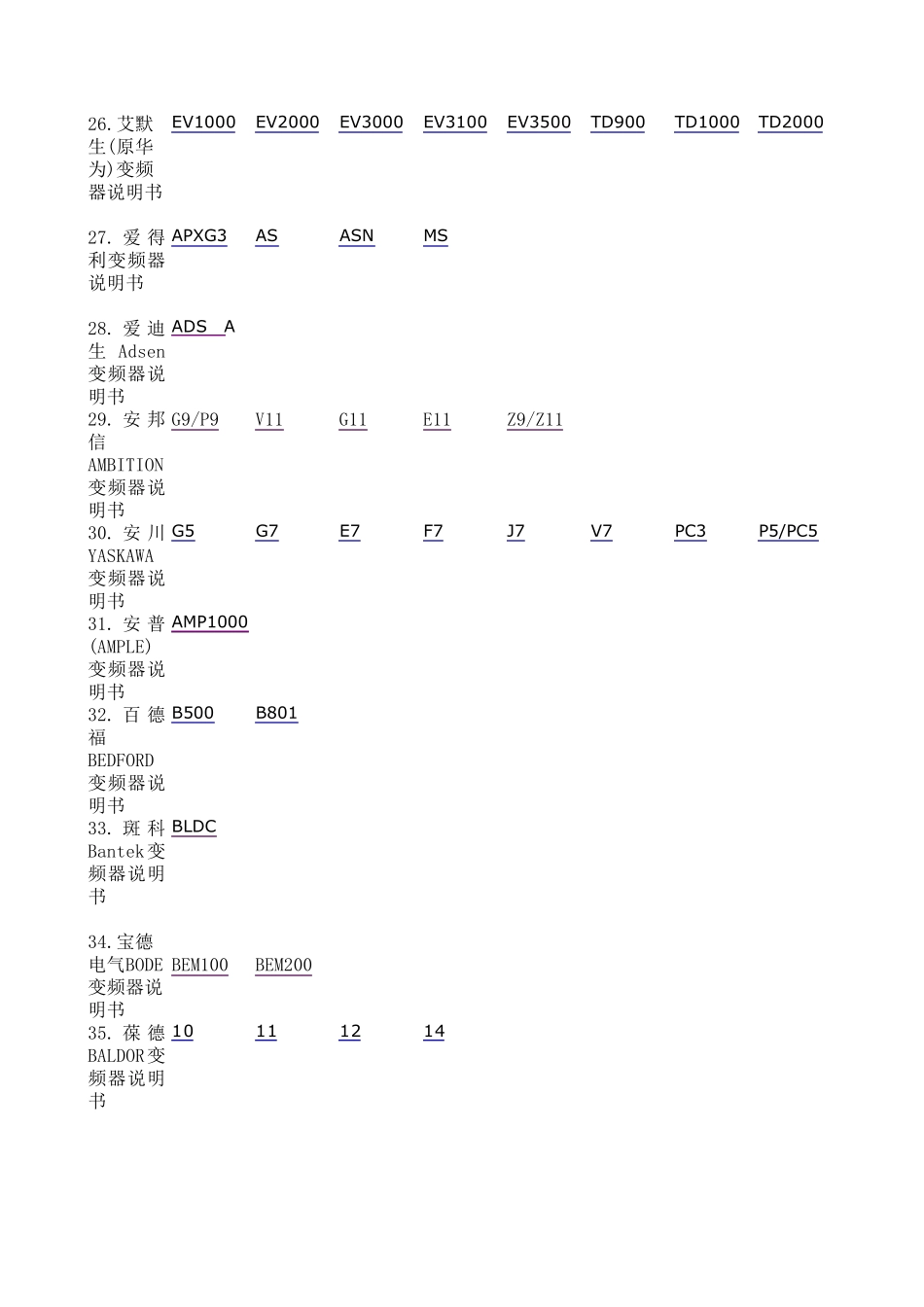 变频器说明书_第3页