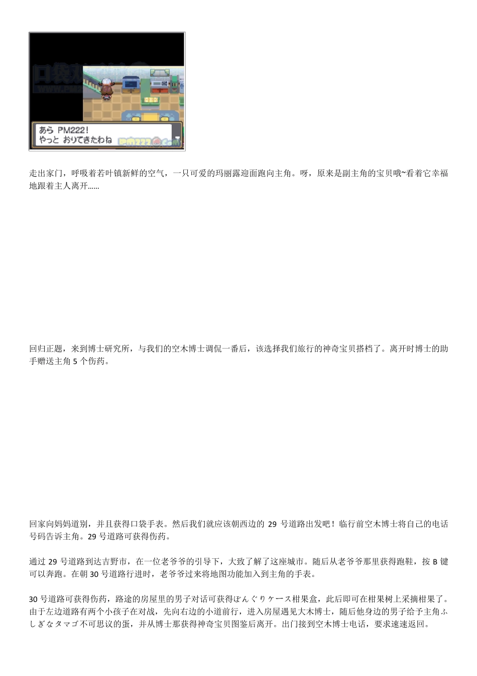 口袋妖怪心金魂银图文完全攻略(城都关东全篇)_第2页