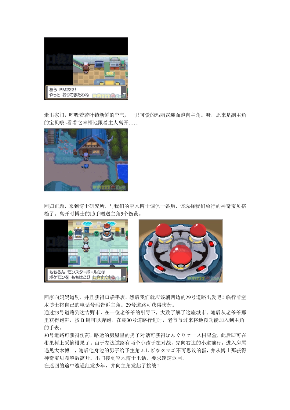 口袋妖怪心金魂银图文完全攻略一二周目_第2页