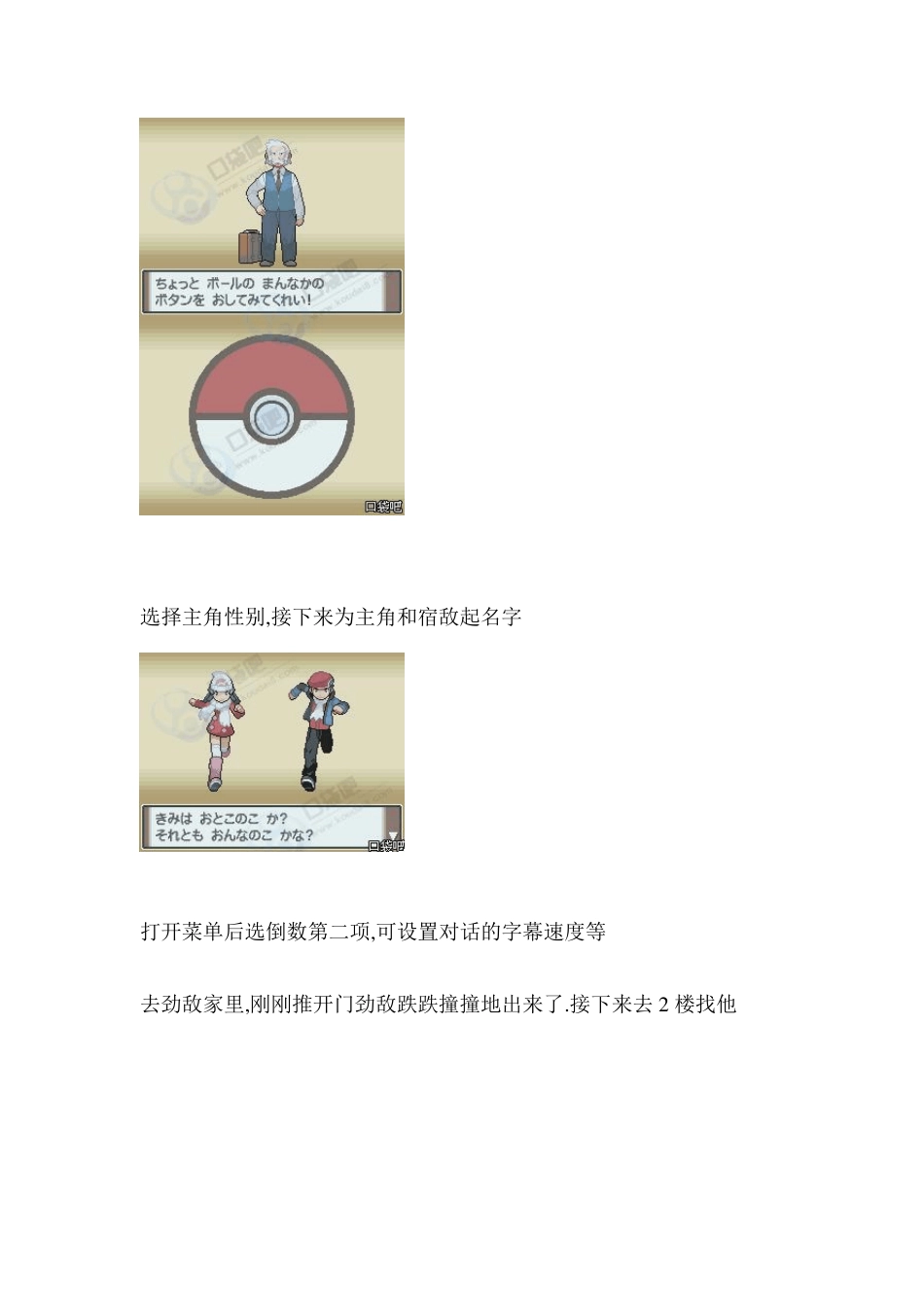 口袋妖怪白金一周目完全攻略_第2页