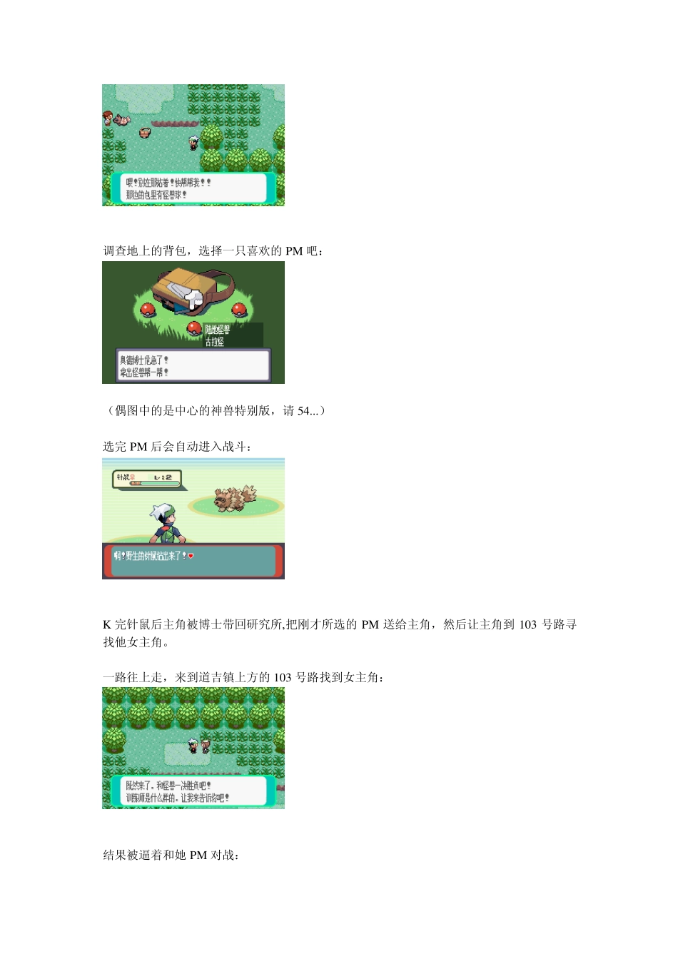 口袋妖怪绿宝石金手指的(外加图文攻略)_第3页
