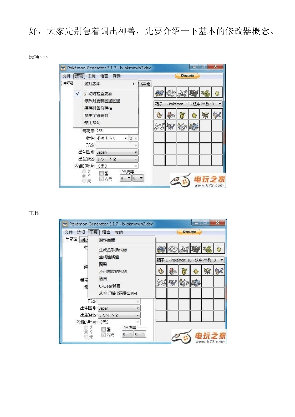 口袋妖怪黑白2存档修改器简易教程_第3页