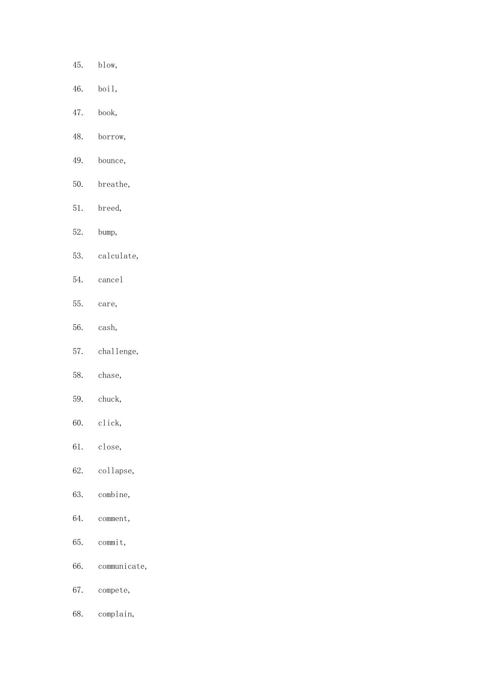 口语必备_英语最常用单词3000个(verb)_第3页