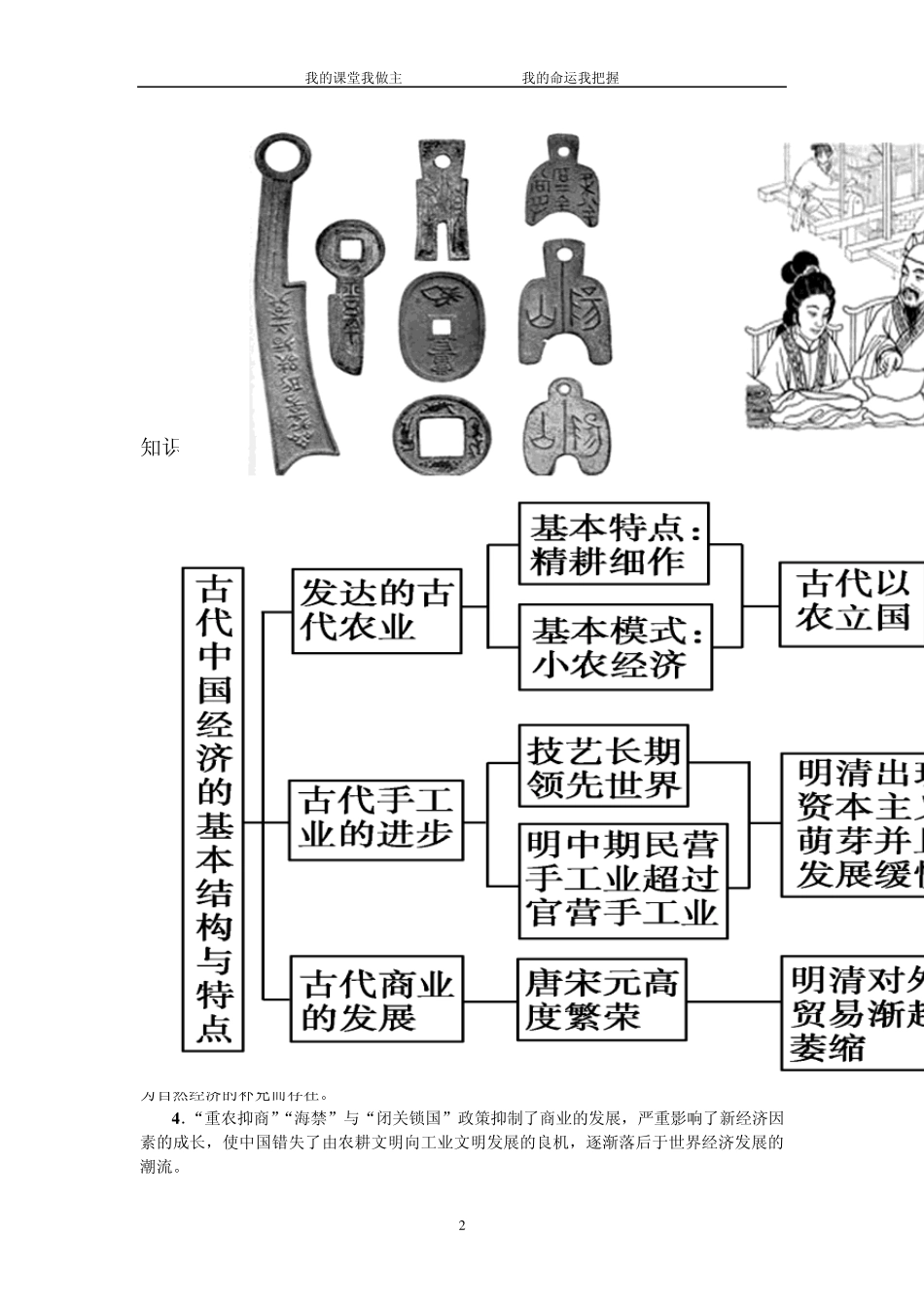 古代中国经济的基本结构与特点单元总结_第2页